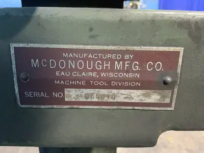 Used MCDONOUGH MFG. CO. _UNKNOWN_ Pedestal Type Grinders (Double End) Ohio US | HGR 24 #1518341