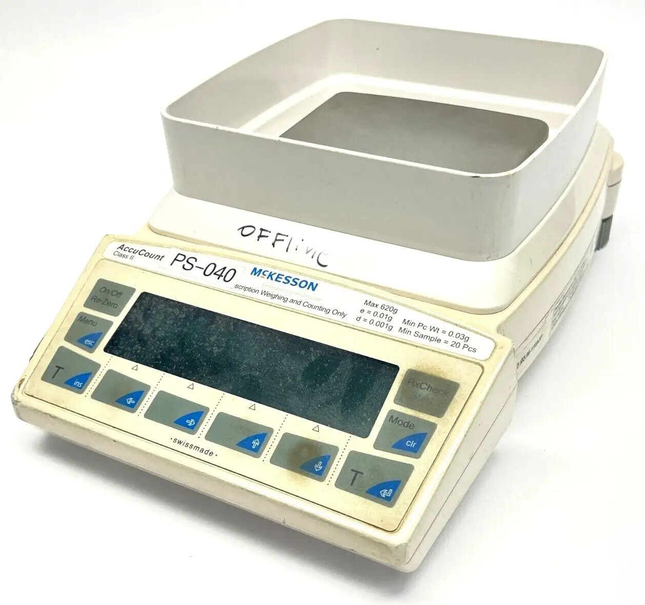 Used McKesson McKesson XT620M S AccuCount Class II Balances Michigan US | Maverick Industrial Sales #1398051