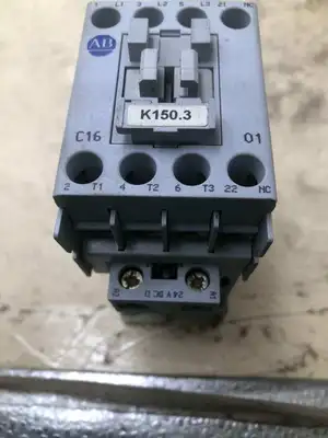 Allen-Bradley 100-C16D*01 Series B Contactor 30A 600VAC / 24V Coil