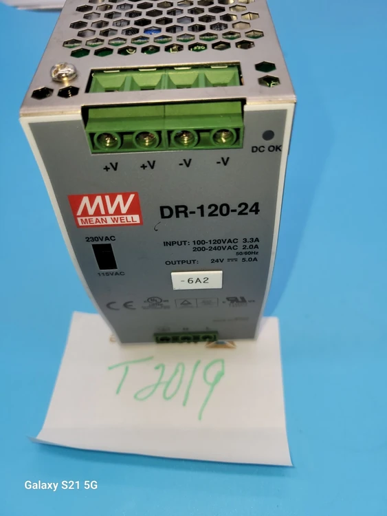 Used Mean Well DR12024 Relays & Switches Arizona US | ASSET CONVERSION SPECIALISTS, INC. #308100