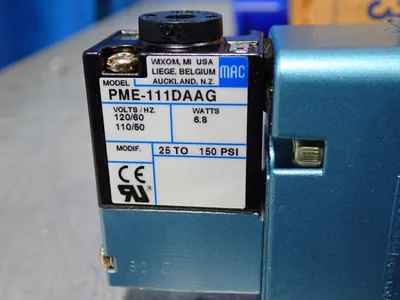 New | in-Stock MAC VALVES MVA2BA311PM111DA Pumps Ohio US | HGR 24 #882088