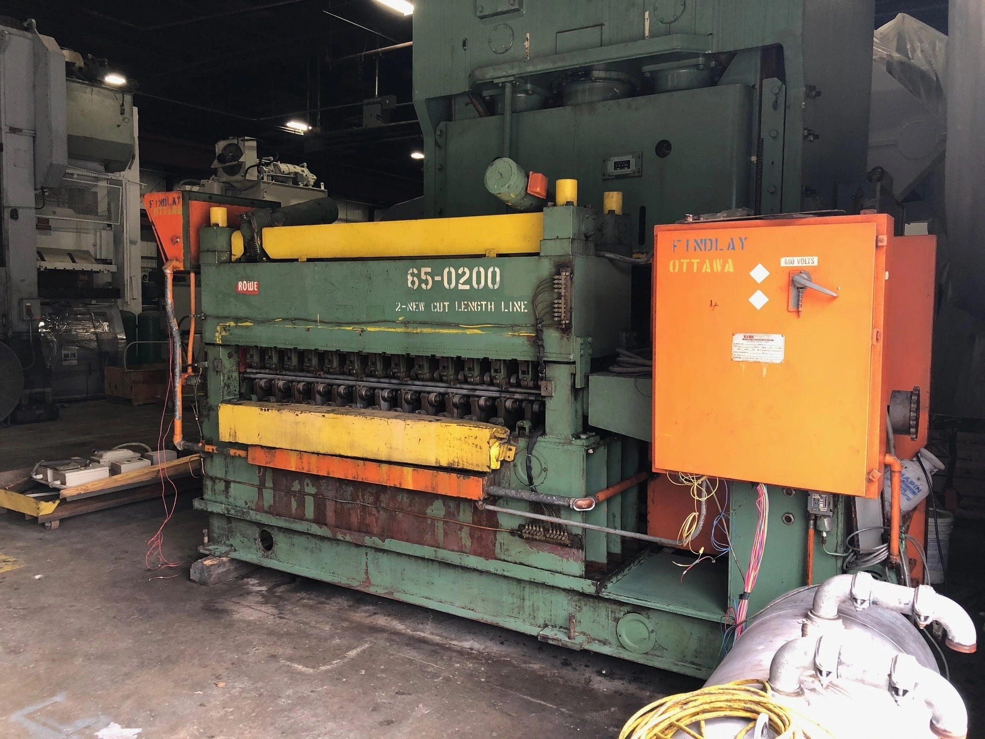 USED HERR-VOSS RH84/1.156-19/163 4 HI LEVELER Stock # 14120