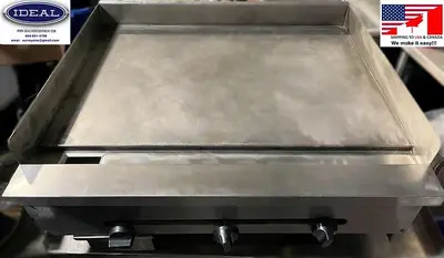 36" flat top gas/propane grill