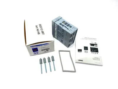 USED JUMO DTRON COMPACT CONTROLLER 2-LOGIC INPUTS