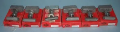 QTY. 6. KF INDUSTRIES INC KF NEEDLE VALVE &frac12;...