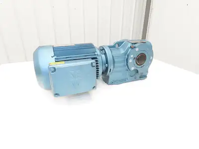 Sew Eurodrive KAZ57DT100LS4 Gearmotor 45rpm 38.5:1 3Hp 230/460V 1.5"Hollow Shaft