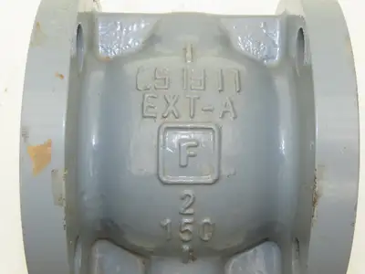 LS 1317 EXT-A Flanged Steel Pipe Adapter 2" Pipe x 2-1/2" Threaded 4-Bolt #150