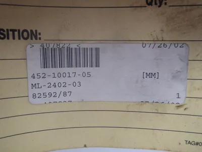 USED MILCO 452-10017-05