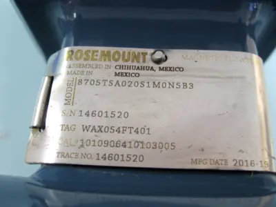 Used Rosemount 8705TSA020S1M0N5B3 Sensors New Hampshire US | Bitter End Trading #1452845