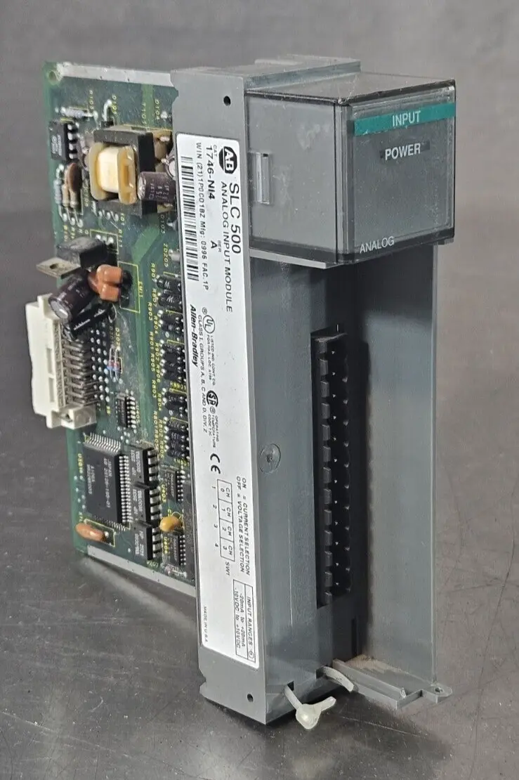 Allen Braley 1746-N14 Ser A SLC 500 Analog Input Module (BIN741)