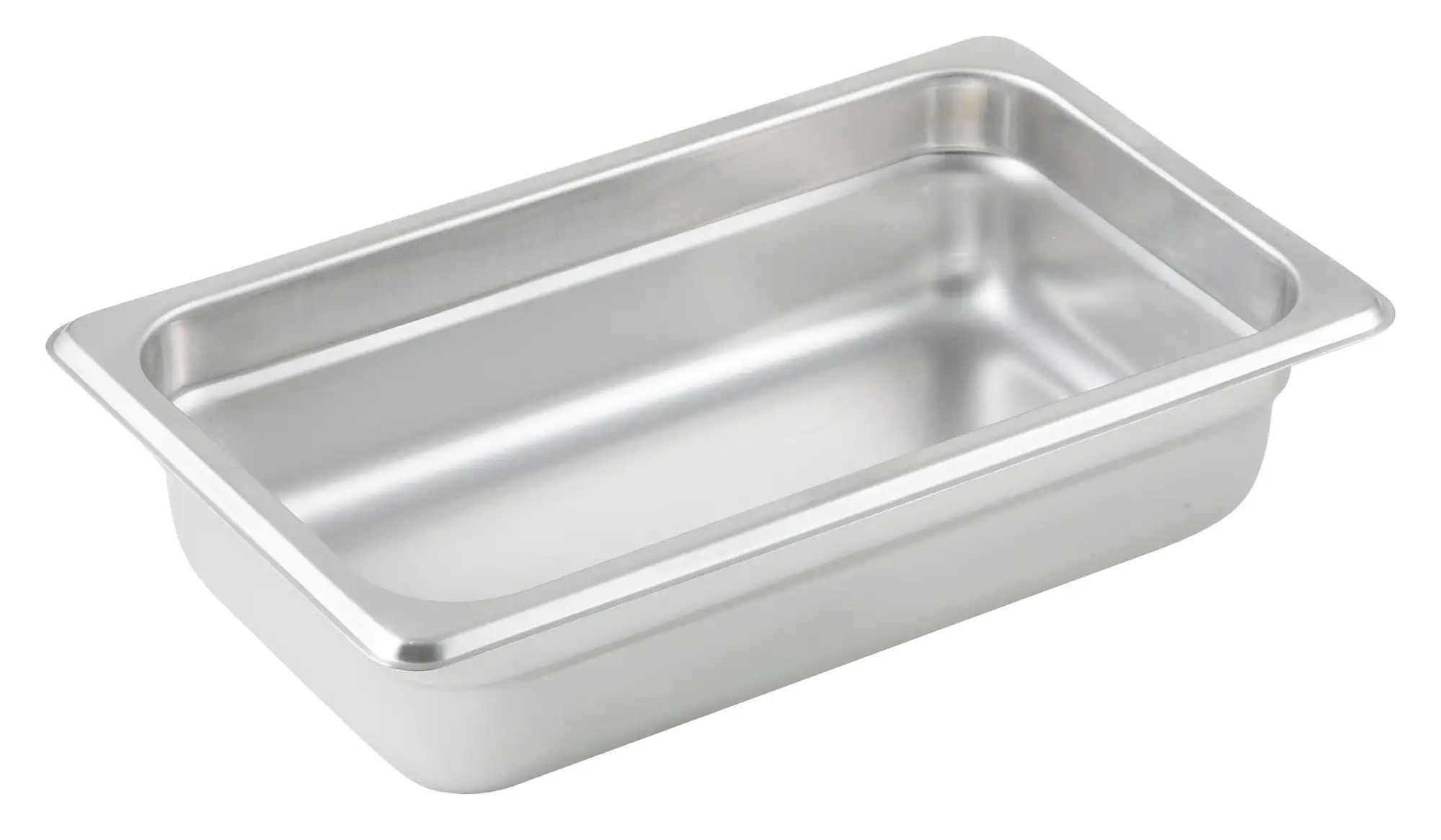 Anti-jam Steam Pan, 1/4 Size, 2-1/2", 23 Ga S/S (12 Each)