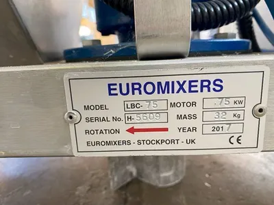Euromixers LBC-75 High Shear Mixers, Dissolvers & Dispersers | Perry Equipment (6)