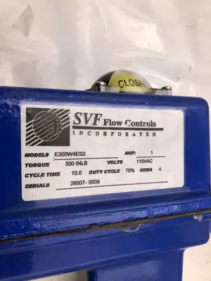 SVF 2″ Stainless Steel Electric Actuated Sanitary Ball Valve 115V 300in/lb