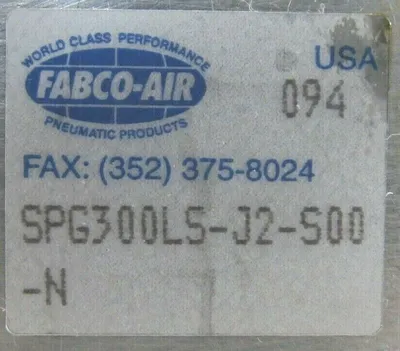 NEW FABCO-AIR SPG 300