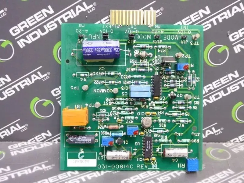 York 031-00814C Chiller Starter Card VSD Board Rev. H Used