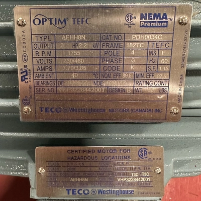 Westinghouse 3HP Electric Motor