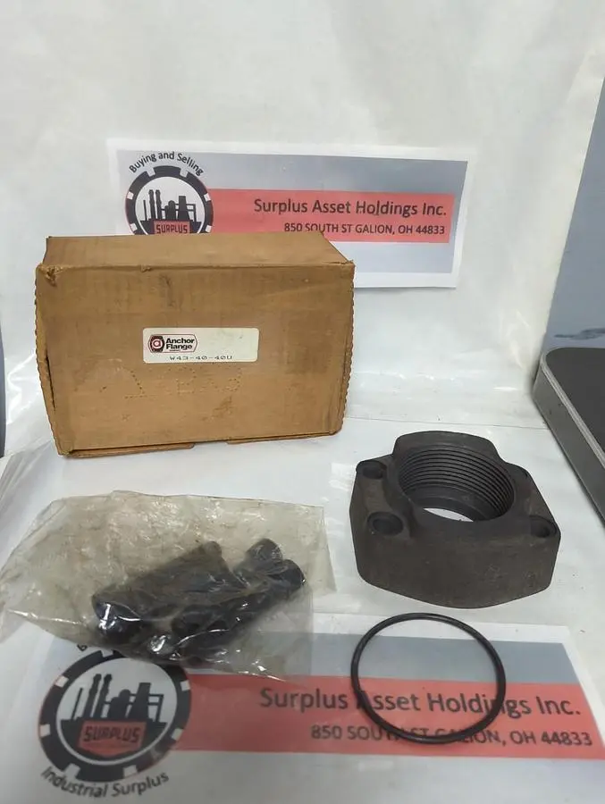 New | in-Stock ANCHOR FLANGE W43-40-40U Parts (Hydraulics and Pneumatics) Ohio US | Surplus Asset Holdings #1514617