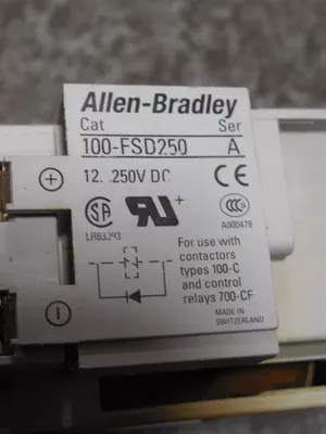 Allen Bradley 700-CF400Z* General Purpose Contactor 25A 24VDC Used