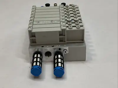 USED FESTO VALVE TERMINAL, PNEUMATIC MANIFOLD ASSEMBLY