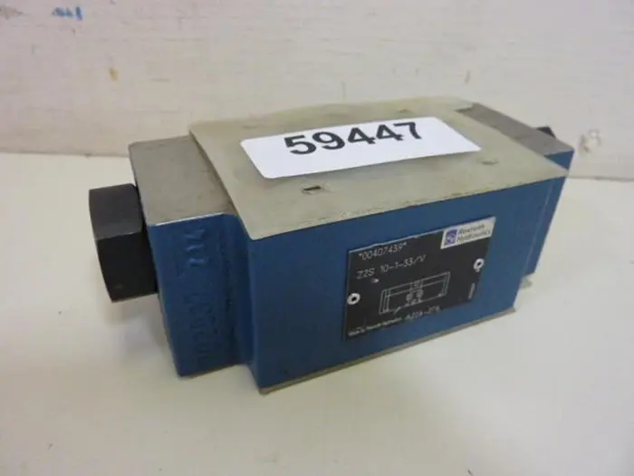 Used REXROTH Z2S10133V Valves/Fittings Michigan US | Ideal Machinery #579744