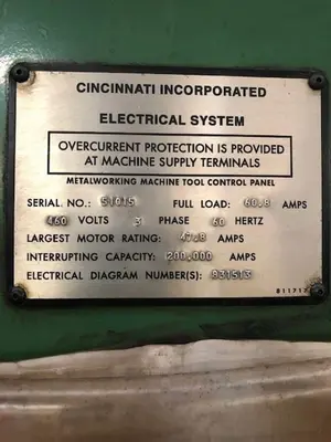 Used 1998 CINCINNATI 4SE20 Power Squaring Shears (Inch) Georgia US | The Equipment Hub #495018