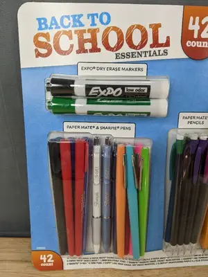 Back to School Essentials 42-Piece Stationery Set - Brand New