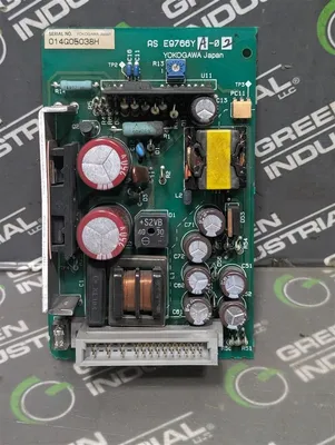 Yokogawa AS E9766YA-02 Programmable Controller Power Supply E9766YP-01 Used