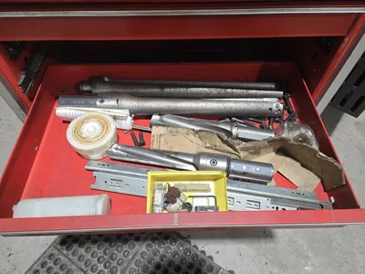 Toolbox and Contents; Lathe Tooling