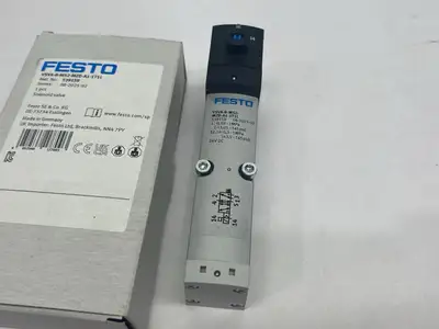 New | in-Stock Festo Pneumatic Solenoid Valve 5/2 Monostable 539159 Solenoid Valves Michigan US | Maverick Industrial Sales #1391427