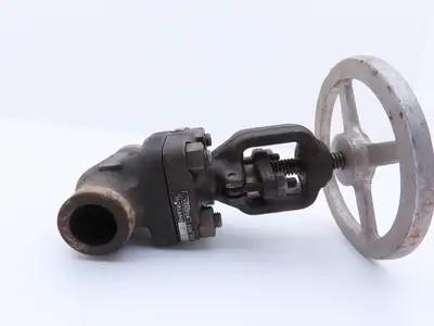 Morland 803-2177525 Globe Valve 1" Weld Socket Rising Stem Assy Code C511