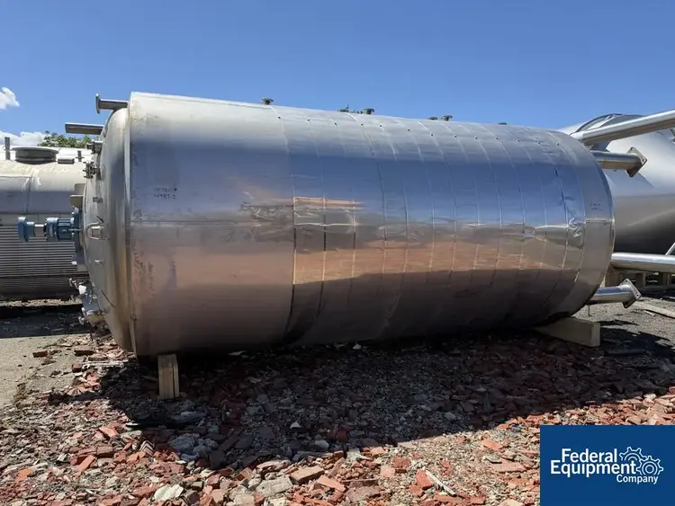 Used Feldmeier 30,000 Liter Feldmeier Reactor, 316L S/S, 50/100# Reactors Ohio US | Federal Equipment Company #1090463