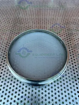USED GLENAMMER 200SBW250 STAINLESS STEEL 200 MM DIAMETER 250 MIC SHIEVE
