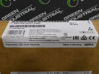 USED SIEMENS 6ES7416-2XP07-0AB0