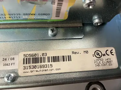 Used B&R AUTOMATION 5D5601.03 Automation Control (HMI) Ohio US | HGR 24 #1324391