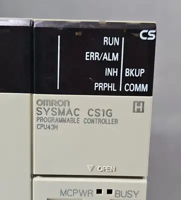 Used Omron CS1G-CPU43H PLC Processors | Palmetto Automation #1151802