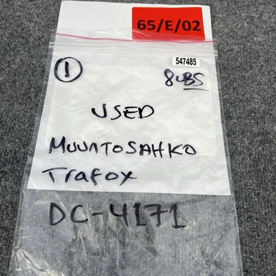 Used MUUNTOSAHKO -TRAFOX DC-4171 Transformers California US | Davliegogo LLC #1706152