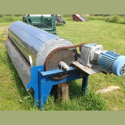 Stearns 30in x 120in Wet Drum Magnetic Separator