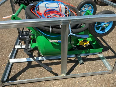 New JCT DB500 Dustless Blasting Unit, Includes SHWL Sand Blast Hose W.P. : 1.2 MPa, Approximately 53...