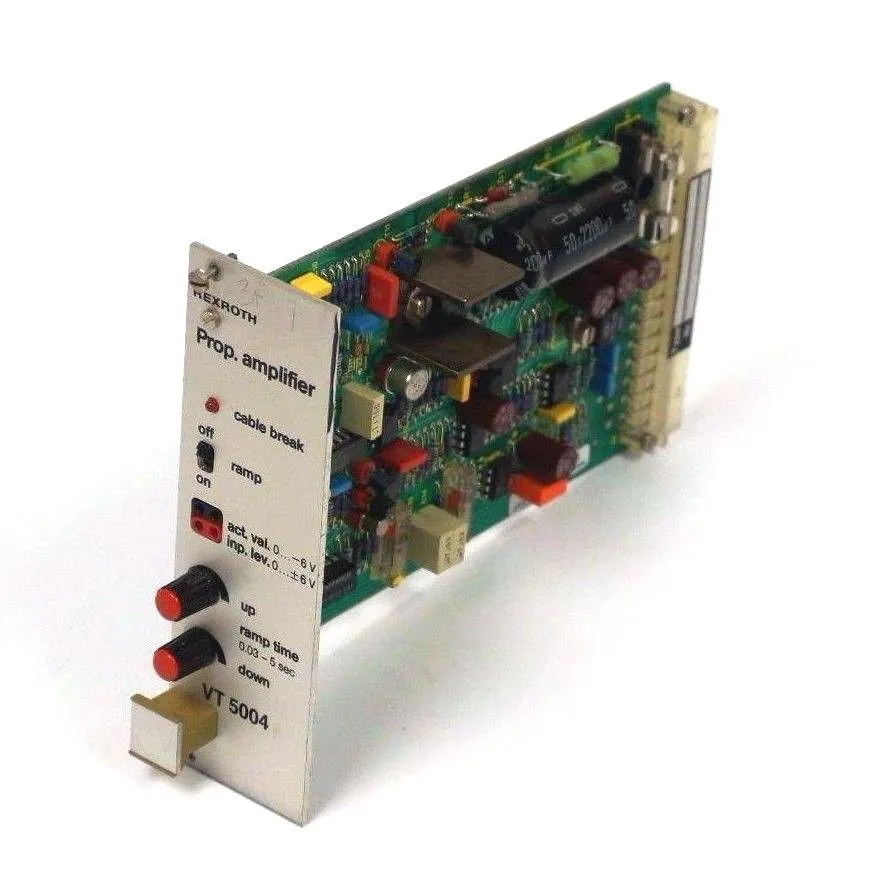 REXROTH VT-5004S20-R5 AMPLIFIER CARD 1252/1283, VT5004S20R5 REPAIRED