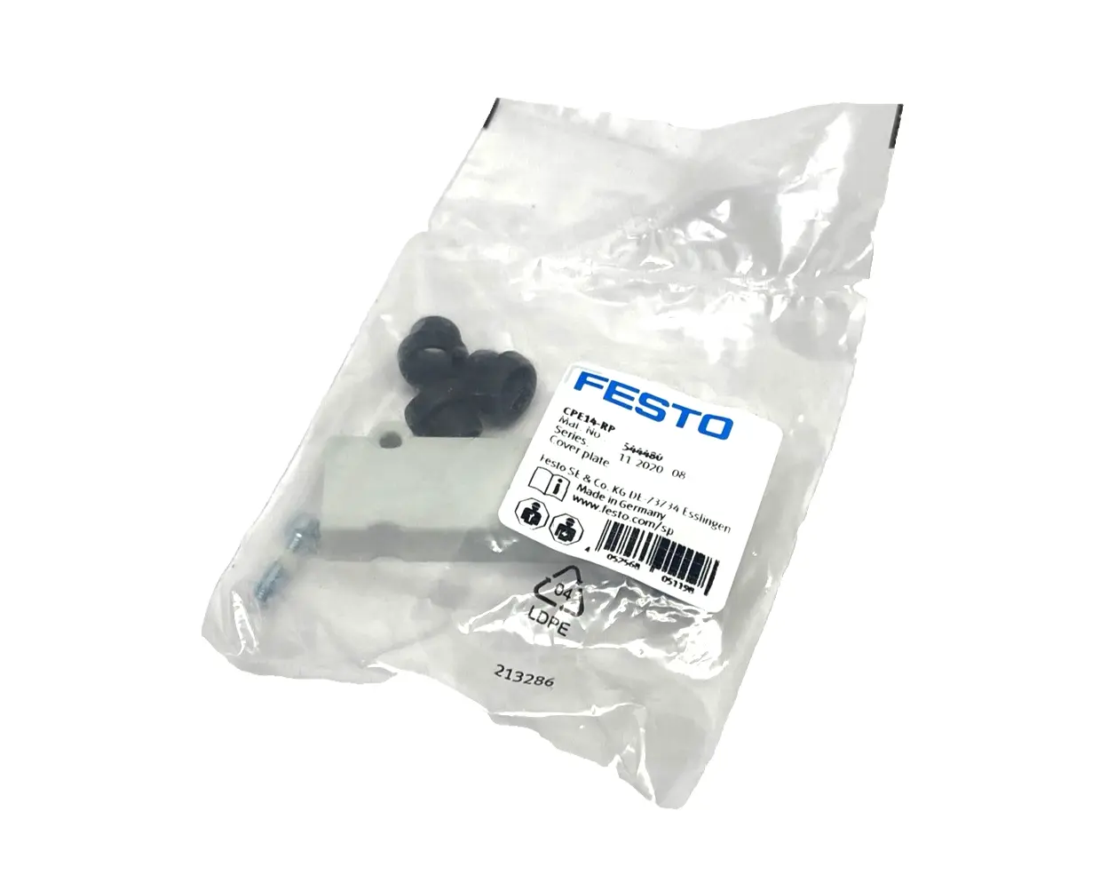 New | in-Stock Festo 544480 Parts (Hydraulics and Pneumatics) Michigan US | Maverick Industrial Sales #1392409