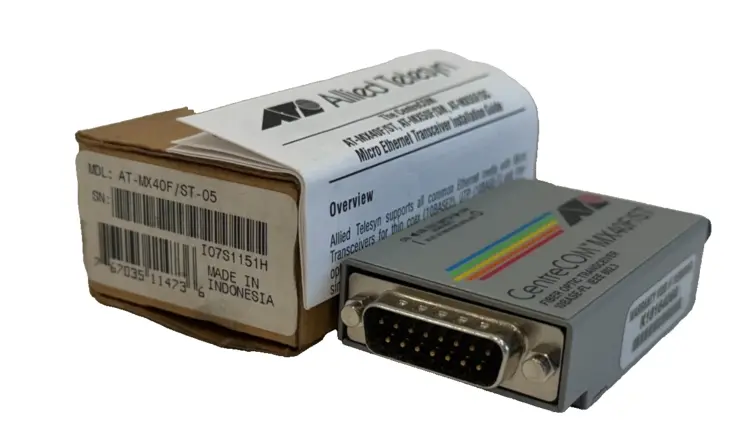 New | in-Stock ALLIED TELESYN _UNKNOWN_ Fiber Optics Michigan US | SB Industrial Supply #839859