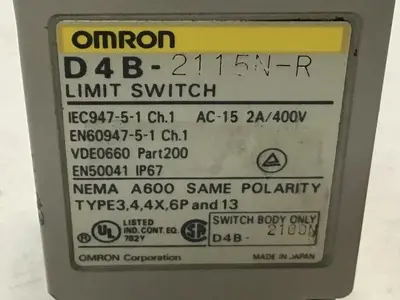 USED OMRON D4B-2115N-R