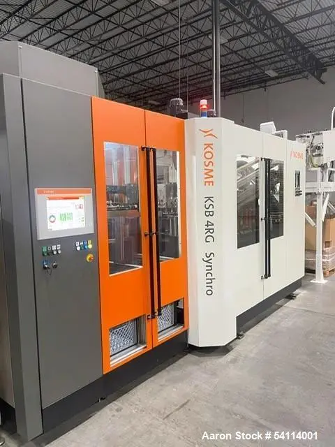 Used KOSME KSB 4RG SYNCHRO Blow Molding Machines Illinois US | Aaron Equipment #200342