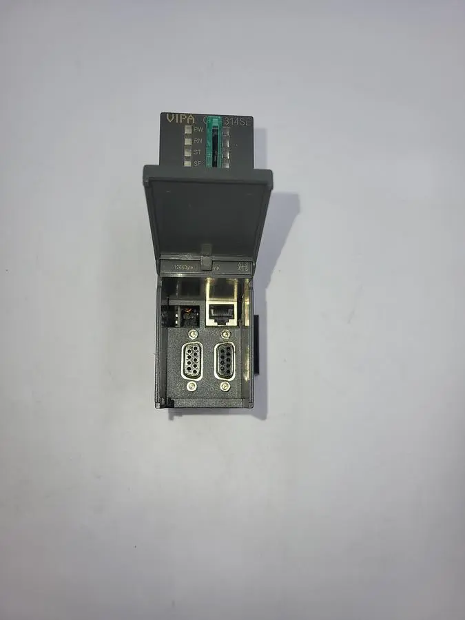 USED YASKAWA YASKAWA VIPA 314SE HIGH-PERFORMANCE, COMPACT PROGRAMMABLE LOGIC CONTROLLER PLC & 64KB SD CARD