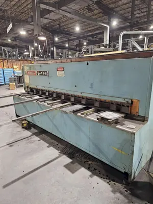 10' X 1/4" NIAGARA MODEL #SP-10-1/4 HYDRAULIC SHEAR: YOBRO #23863
