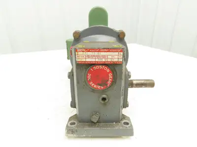 Boston Gear F313-15-G1 Gearmotor 15:1 Reducer 116rpm .5Hp 115V 1PH 56C LH