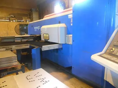 Finn Power 33-Ton CNC Turret Punch Press – 20 Stations