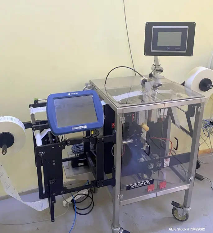 Used PHOENIX ENGINEERING GOPACKER 3000 Liquid Paste Fillers Vertical Form & Fill Illinois US | Aaron Equipment #418752