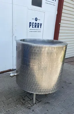 300 l Vertical Stainless Steel Jacketed Storage Tank