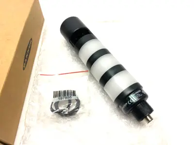 USED BANNER ENGINEERING CORE SERIES 50MM LED TOWER LIGHT 3-COLOR, AUDIBLE